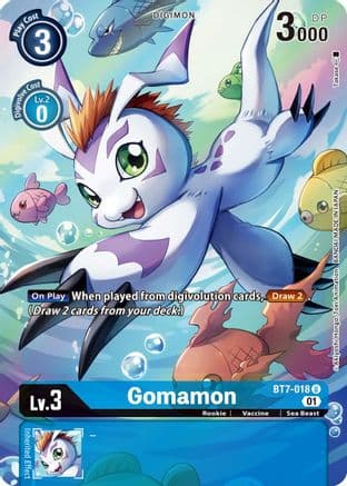 Gomamon (Alternate Art) — Next Adventure