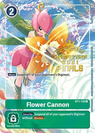 Flower Cannon (2021 Championship Finals Tamer's Evolution Pack) — Release Special Booster 1.0