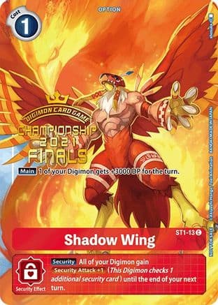 Shadow Wing (2021 Championship Finals Tamer's Evolution Pack) — Starter Deck 01: Gaia Red