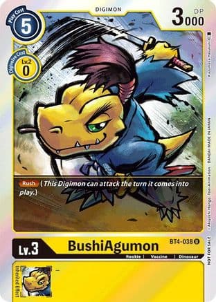 BushiAgumon (Event Pack 2) — Great Legend