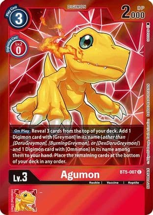 Agumon (Event Pack 2) — Battle of Omni