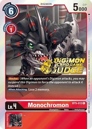 Monochromon (Judge Pack 1) — Battle of Omni