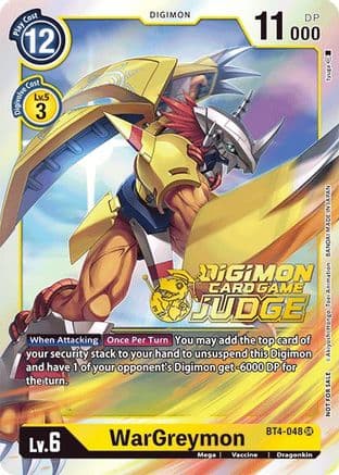 WarGreymon (Judge Pack 1) — Great Legend