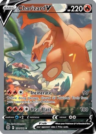 Charizard V (Alternate Full Art) — Pokémon TCG card