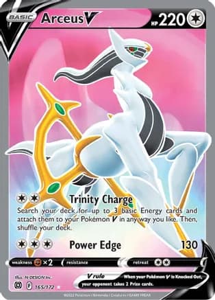 Arceus V (Full Art) — SWSH09: Brilliant Stars