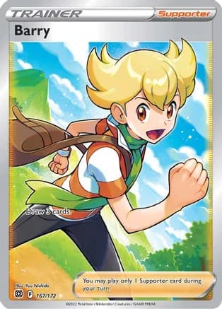 Barry (Full Art) — SWSH09: Brilliant Stars