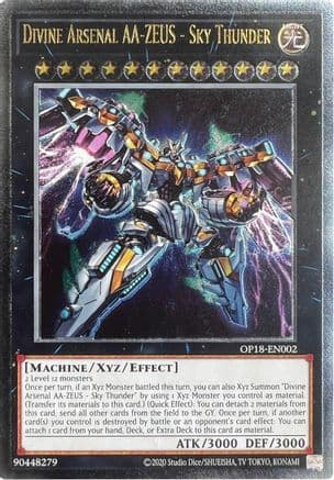 Divine Arsenal AA-ZEUS - Sky Thunder (UTR) — OTS Tournament Pack 18