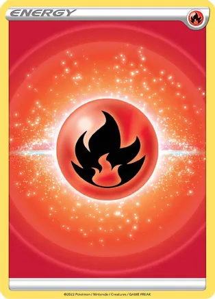 Fire Energy (2022 Unnumbered) — SWSH09: Brilliant Stars