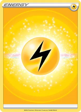 Lightning Energy (2022 Unnumbered) — SWSH09: Brilliant Stars