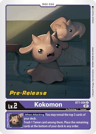 Kokomon — Next Adventure Pre-Release Cards