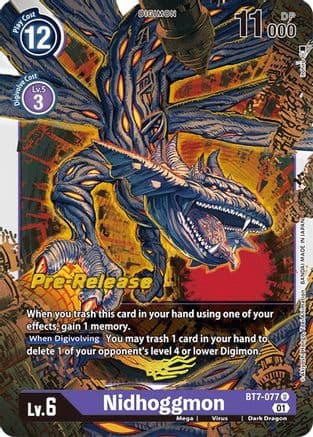 Nidhoggmon — Digimon Card Game card