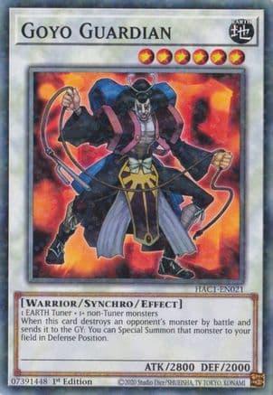 Goyo Guardian (Duel Terminal) — Hidden Arsenal: Chapter 1 Yu-Gi-Oh! card by Studio Dice/SHUEISHA, TV TOKYO, KONAMI