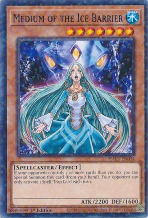 Medium of the Ice Barrier (Duel Terminal) — Hidden Arsenal: Chapter 1 Yu-Gi-Oh! card by Konami
