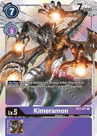 Kimeramon - BT2-077 (Official Tournament Pack Vol.4) — Release Special Booster 1.0