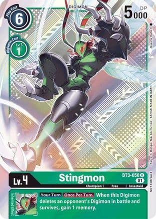 Stingmon - BT3-050 (Official Tournament Pack Vol.4) — Release Special Booster 1.0