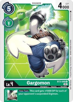 Gargomon - BT3-048 (Winner Pack Next Adventure) — Release Special Booster 1.0