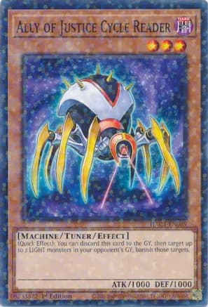 Ally of Justice Cycle Reader (Duel Terminal) — Hidden Arsenal: Chapter 1