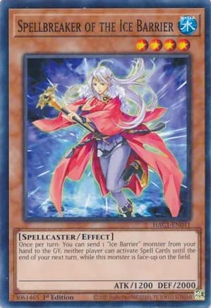 Spellbreaker of the Ice Barrier (Duel Terminal) — Hidden Arsenal: Chapter 1