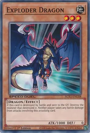 Exploder Dragon — Speed Duel GX: Duel Academy Box