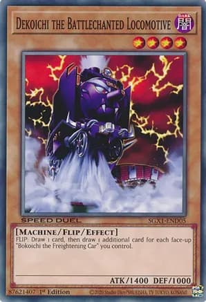Dekoichi the Battlechanted Locomotive — Yu-Gi-Oh! card