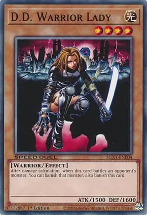 D.D. Warrior Lady — Speed Duel GX: Duel Academy Box