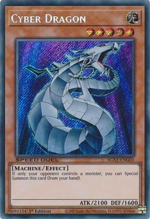 Cyber Dragon (Secret Rare) — Yu-Gi-Oh! card