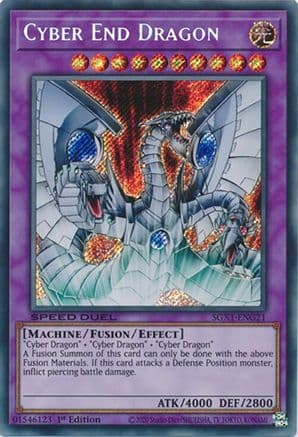 Cyber End Dragon (Secret Rare) — Speed Duel GX: Duel Academy Box
