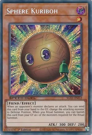 Sphere Kuriboh (Secret Rare) — Speed Duel GX: Duel Academy Box