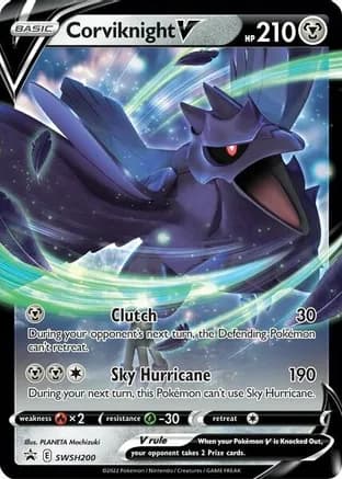 Corviknight V - SWSH200 — SWSH: Sword & Shield Promo Cards