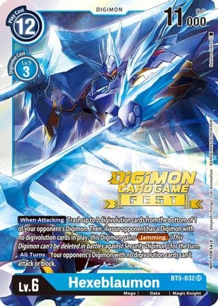 Hexeblaumon (Digimon Card Game Fest 2022) — Battle of Omni