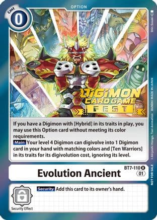 Evolution Ancient (Digimon Card Game Fest 2022) — Next Adventure