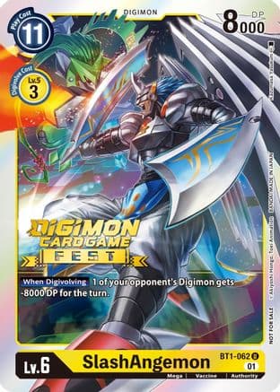 SlashAngemon (Digimon Card Game Fest 2022) — Release Special Booster 1.0