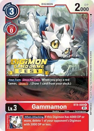 Gammamon (Digimon Card Game Fest 2022) — Dimensional Phase