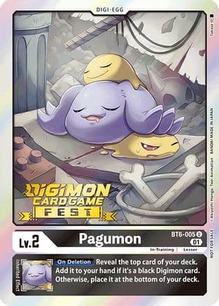 Pagumon (Digimon Card Game Fest 2022) — Double Diamond