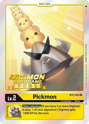 Pickmon (Digimon Card Game Fest 2022) — Battle of Omni