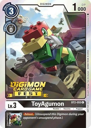 ToyAgumon (Digimon Card Game Fest 2022) — Release Special Booster 1.0
