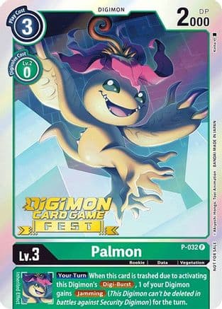 Palmon - P-032 (Digimon Card Game Fest 2022) — Digimon Promotion Cards