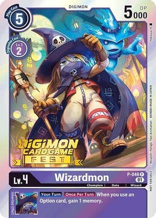 Wizardmon (Digimon Card Game Fest 2022) — Digimon Promotion Cards