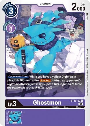 Ghostmon — Starter Deck 10: Parallel World Tactician