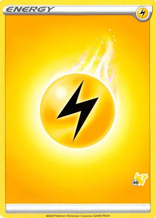 Lightning Energy (#48 Pikachu Stamped) — Battle Academy 2022