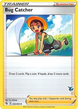 Bug Catcher - 226/264 (Eevee Stamped) — Battle Academy 2022 Pokémon TCG card by Ken Sugimori