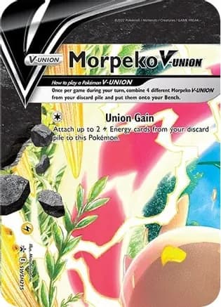 Morpeko V-Union - SWSH215 — SWSH: Sword & Shield Promo Cards