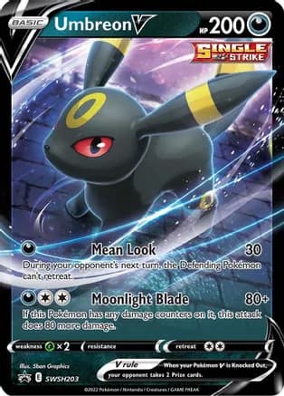 Umbreon V - SWSH203 — SWSH: Sword & Shield Promo Cards