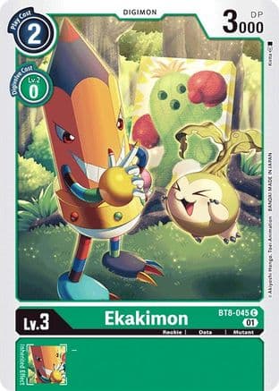 Ekakimon — New Awakening Digimon Card Game card by Kaito