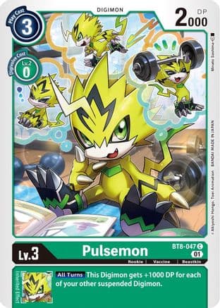Pulsemon — New Awakening Digimon Card Game card by Minuroushima
