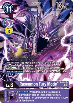 Rasenmon Fury Mode — New Awakening