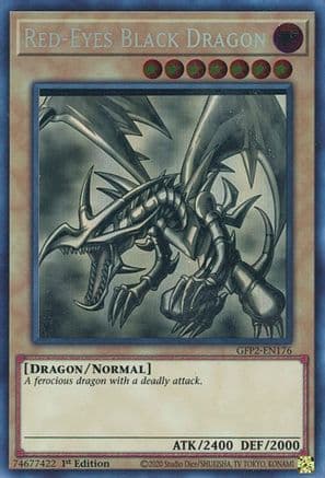Red-Eyes Black Dragon (Ghost Rare) — Ghosts From the Past: The 2nd Haunting