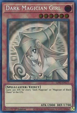 Dark Magician Girl (Ghost Rare) — Ghosts From the Past: The 2nd Haunting