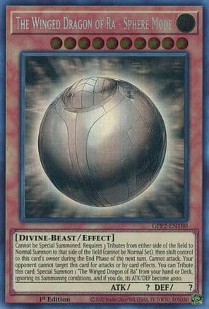 The Winged Dragon of Ra - Sphere Mode (Ghost Rare) — Ghosts From the Past: The 2nd Haunting