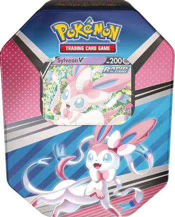 V Heroes Tin [Sylveon V] (International Version) — Miscellaneous Cards & Products